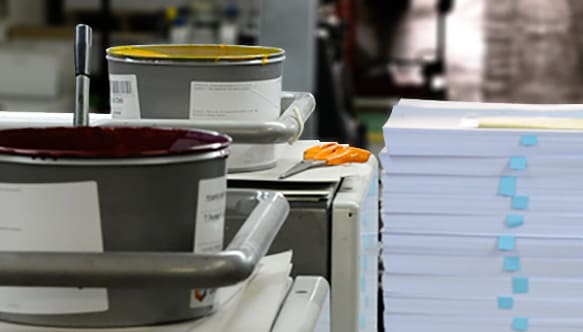 Imprimerie presse offset tirage grande quantité haute qualité Promoprint Paris 18